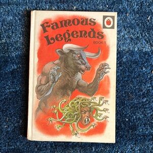 Ladybird Book - Famous Legends Book 1.
51 pages w illustrations. Greek Legends